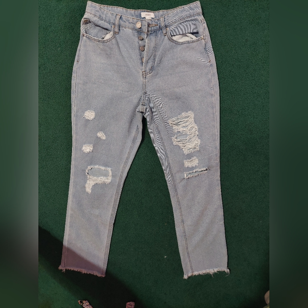 Ripped Mom Jeans
